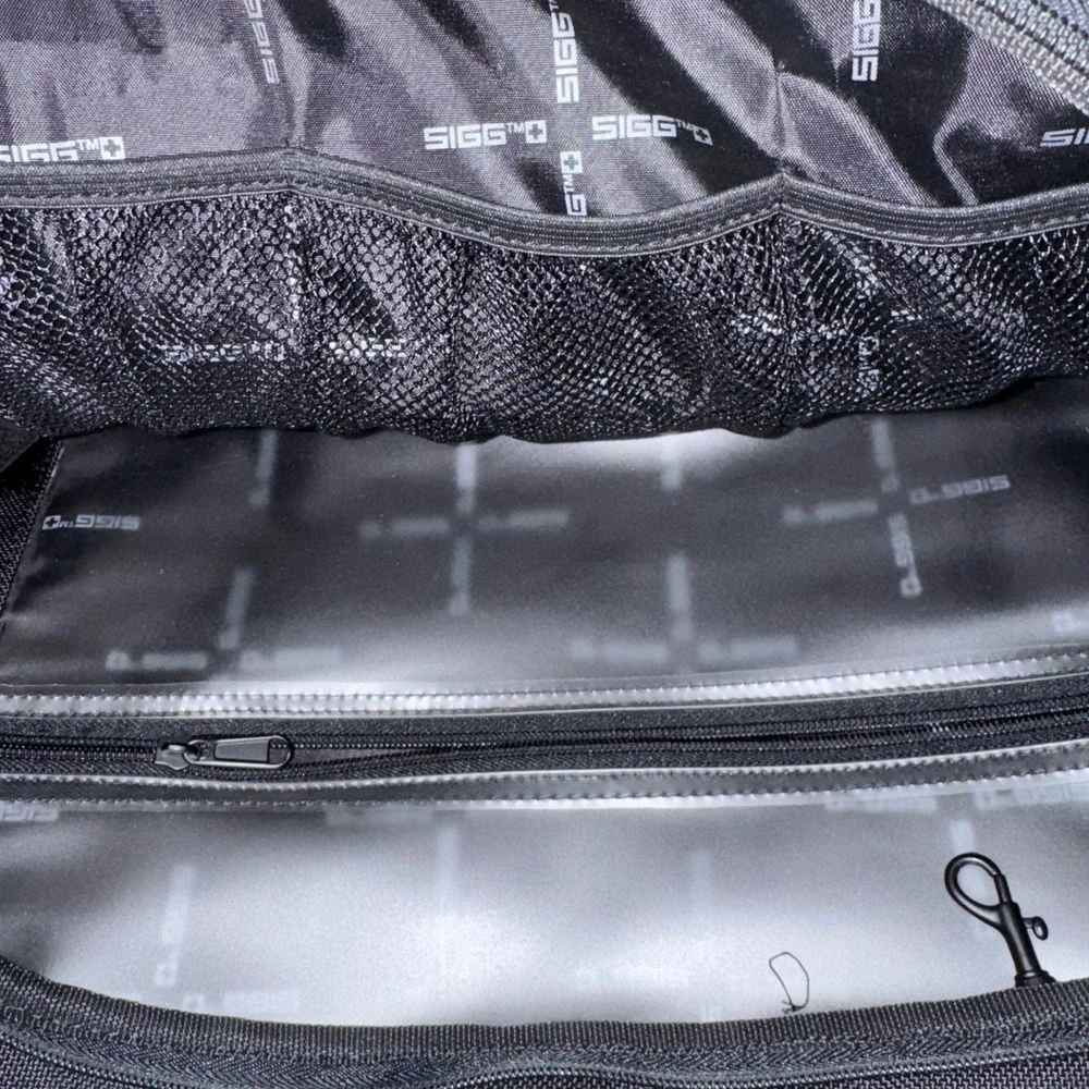 SwissGear Wenger Rolling Laptop Briefcase Black Wheeled Business Travel Bag